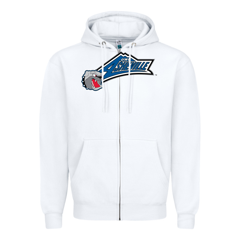 Unc Asheville Bulldogs Zipper Hoodie by linhVisuals | Teevron