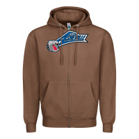 Chestnut unc asheville bulldogs Zipper Hoodie - linhVisuals