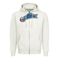 Oatmeal Heather unc asheville bulldogs Zipper Hoodie - linhVisuals