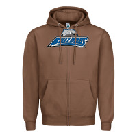 Chestnut unc asheville bulldogs Zipper Hoodie - linhVisuals
