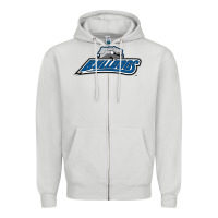 Dove Grey unc asheville bulldogs Zipper Hoodie - linhVisuals