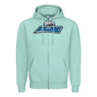 Seafoam unc asheville bulldogs Zipper Hoodie - linhVisuals
