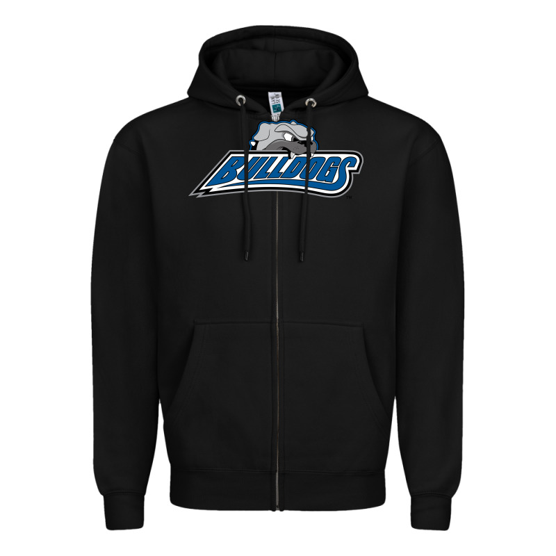 Unc Asheville Bulldogs Zipper Hoodie by linhVisuals | Teevron