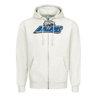 Oatmeal Heather unc asheville bulldogs Zipper Hoodie - linhVisuals