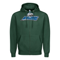 Sports Green unc asheville bulldogs Zipper Hoodie - linhVisuals