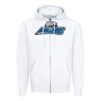 White unc asheville bulldogs Zipper Hoodie - linhVisuals