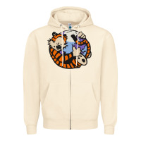 Sandshell calvin Zipper Hoodie - linhVisuals