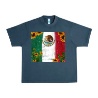 Midnight Navy cactus sunflower mexican flag z Urban Heavy Tee - Jasminsmagicworld