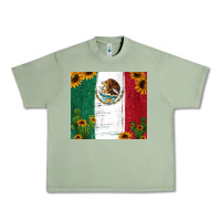Oil Green cactus sunflower mexican flag z Urban Heavy Tee - Jasminsmagicworld