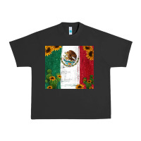 Pigment Black cactus sunflower mexican flag z Urban Heavy Tee - Jasminsmagicworld