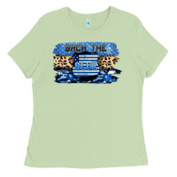 Matcha Back the blue Ladies Tee - FaDigitalArtStudio
