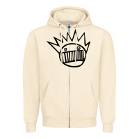 Sandshell suitable-ween-boognish-worn Zipper Hoodie - linhVisuals