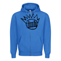 True Royal suitable-ween-boognish-worn Zipper Hoodie - linhVisuals