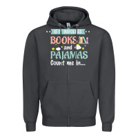 Smoke if it involves books and pajamas book lover gift tee t shirt Zipper Hoodie - linhVisuals