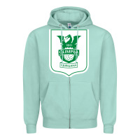 Seafoam eiteun olimpija ljubljana Zipper Hoodie - linhVisuals