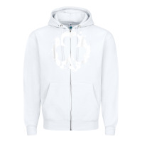 White irish pride clover leaf  saint irish pats st. patrick's day t shirt Zipper Hoodie - linhVisuals