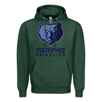 Sports Green suitable-memphis-grizzlies-worn Zipper Hoodie - linhVisuals