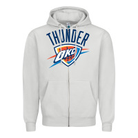 Dove Grey suitable-oklahoma-city-thunder-worn Zipper Hoodie - linhVisuals
