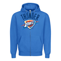 True Royal suitable-oklahoma-city-thunder-worn Zipper Hoodie - linhVisuals