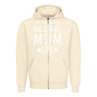 Sandshell basketball t  shirt basketball mom life t  shirt Zipper Hoodie - linhVisuals
