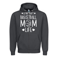 Smoke basketball t  shirt basketball mom life t  shirt Zipper Hoodie - linhVisuals