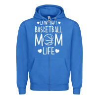 True Royal basketball t  shirt basketball mom life t  shirt Zipper Hoodie - linhVisuals