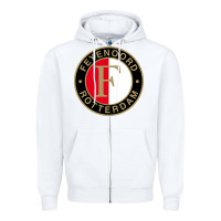 White europe, feyenoord, action Zipper Hoodie - linhVisuals