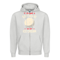 Dove Grey funny volleyball if you want a soft serve volleyball t shirt Zipper Hoodie - linhVisuals