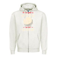 Oatmeal Heather funny volleyball if you want a soft serve volleyball t shirt Zipper Hoodie - linhVisuals