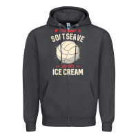 Smoke funny volleyball if you want a soft serve volleyball t shirt Zipper Hoodie - linhVisuals