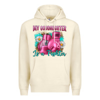 Sandshell Breast Cancer my Goddaughter is a fighter Premium Hoodie - Artiststas