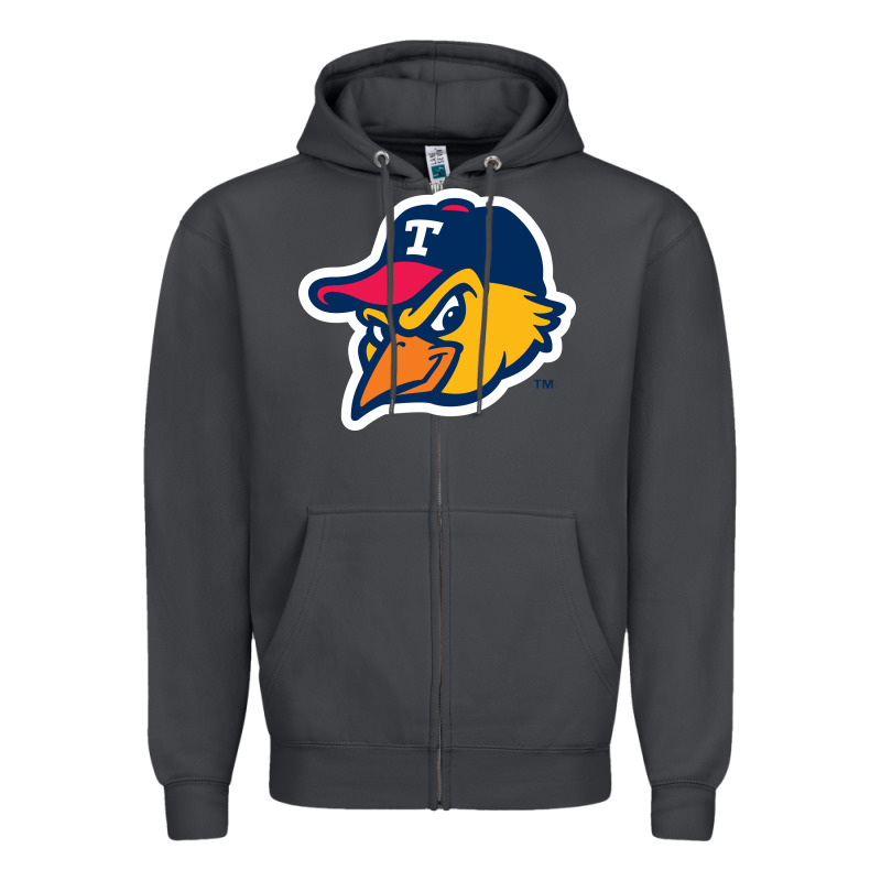 Suitable-toledo-mud-hens-worn Zipper Hoodie by linhVisuals | Teevron