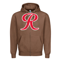 Chestnut suitable-tacoma-rainiers-worn Zipper Hoodie - linhVisuals