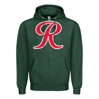 Sports Green suitable-tacoma-rainiers-worn Zipper Hoodie - linhVisuals