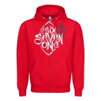 Red guam hoodie hafa adai chamorro guamanian guahan 671 black zip hoodie Zipper Hoodie - linhVisuals