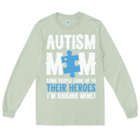 Matcha lil autism mom Long Sleeve Tee - CowhideDigitalArt