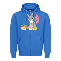 True Royal thumper Zipper Hoodie - linhVisuals