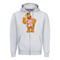 Heather Grey gonzo fozzie Zipper Hoodie - linhVisuals