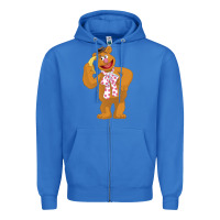 True Royal gonzo fozzie Zipper Hoodie - linhVisuals
