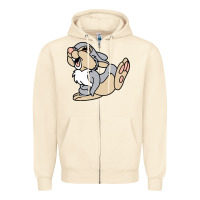 Sandshell thumper Zipper Hoodie - linhVisuals