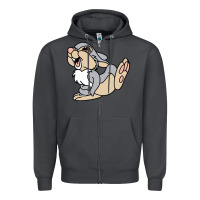 Smoke thumper Zipper Hoodie - linhVisuals