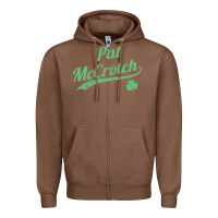 Chestnut pat mccrotch funny st. patrick's day long sleeve t shirt Zipper Hoodie - linhVisuals
