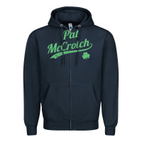 Pat Mccrotch Funny St. Patrick's Day Long Sleeve T Shirt Zipper Hoodie | Teevron