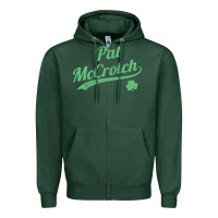 Sports Green pat mccrotch funny st. patrick's day long sleeve t shirt Zipper Hoodie - linhVisuals