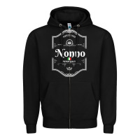 Black perfectly aged premium quality italian nonno shirt Zipper Hoodie - linhVisuals