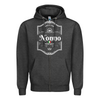 Charcoal Heather perfectly aged premium quality italian nonno shirt Zipper Hoodie - linhVisuals