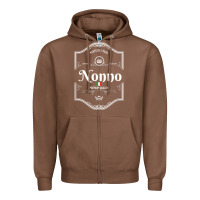 Chestnut perfectly aged premium quality italian nonno shirt Zipper Hoodie - linhVisuals