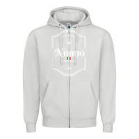 Dove Grey perfectly aged premium quality italian nonno shirt Zipper Hoodie - linhVisuals