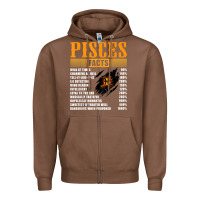 Chestnut pisces facts t shirt pisces birthday gifts Zipper Hoodie - linhVisuals