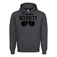 Smoke princess security dad boyfriend husband pregnancy t shirt Zipper Hoodie - linhVisuals
